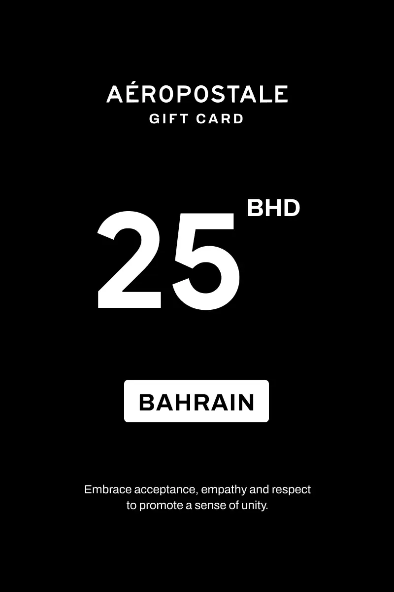 Aeropostale 25 BHD Gift Card (Bahrain) - Digital Key