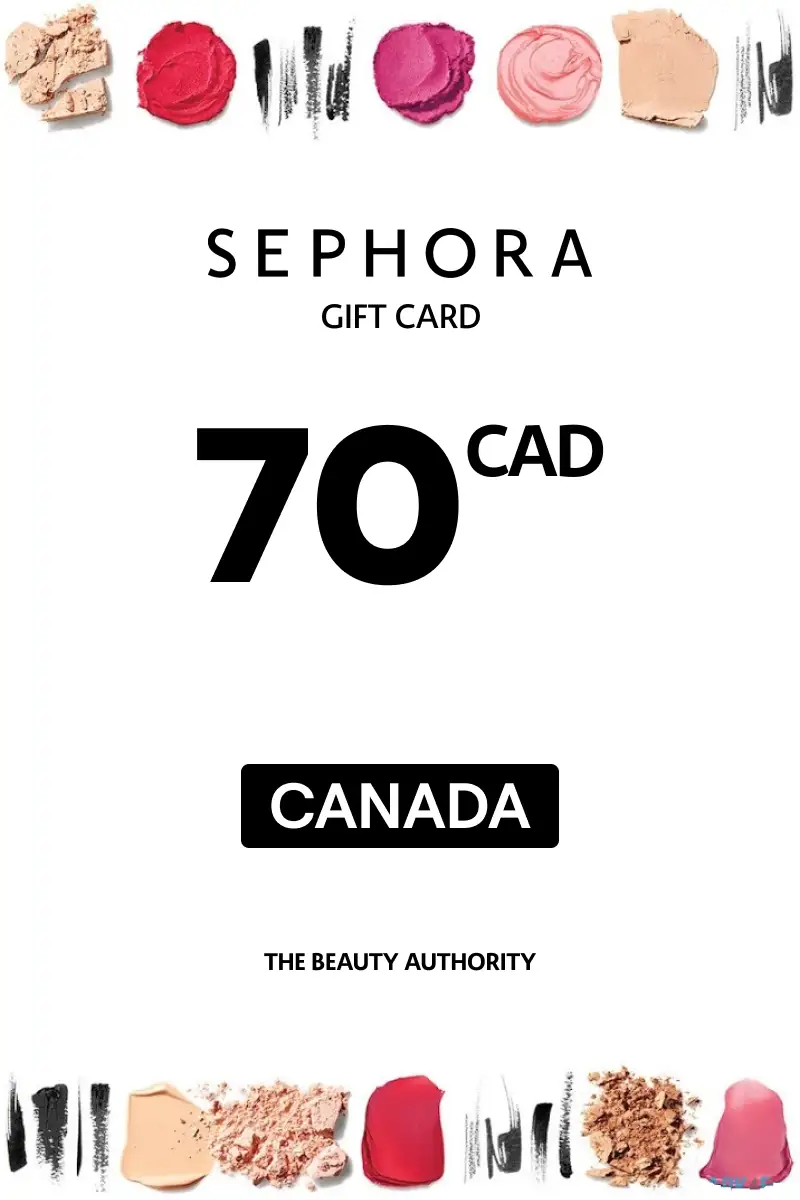 Sephora 70 CAD Gift Card (Canada) - Digital Key