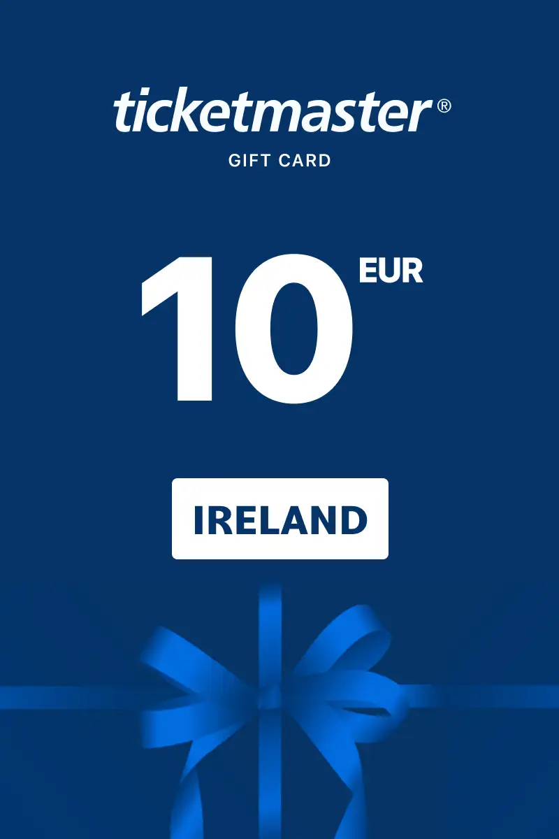 Ticketmaster 10 EUR Gift Card (Ireland) - Digital Key