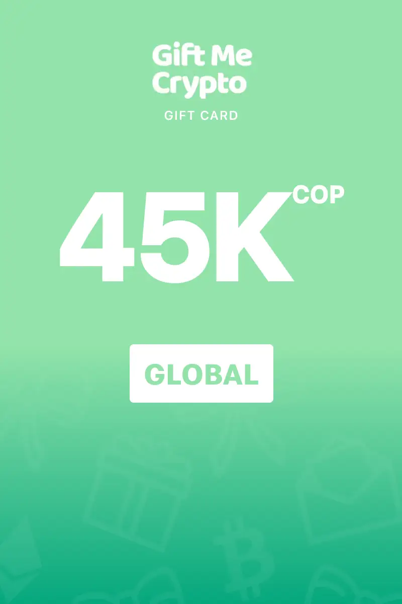 Gift Me Crypto 45000 COP Gift Card (Global) - Digital Key
