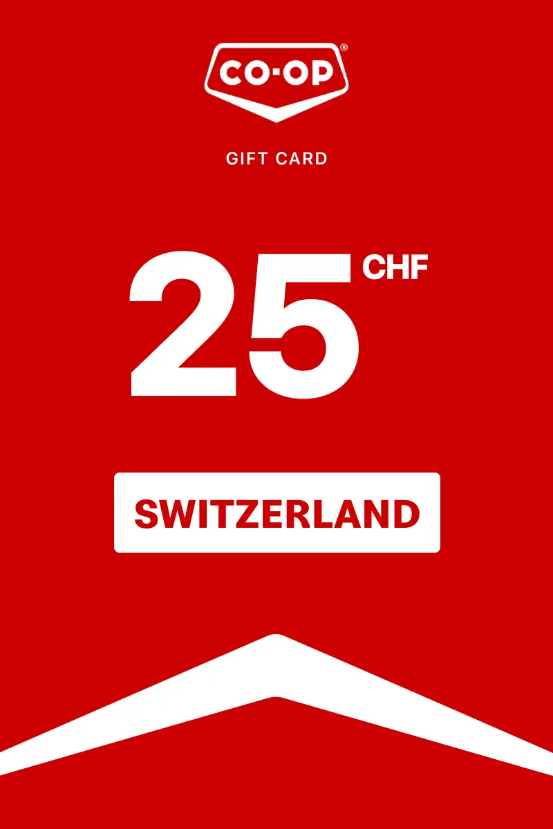 Coop 25 CHF Gift Card (Switzerland) - Digital Key
