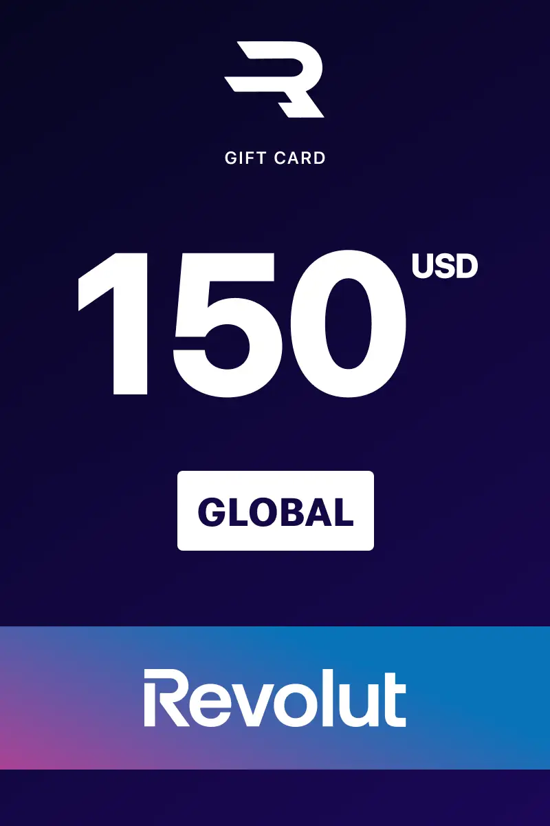 Rewarble Revolut 150 USD Gift Card (Global) - Rewarble - Digital Key