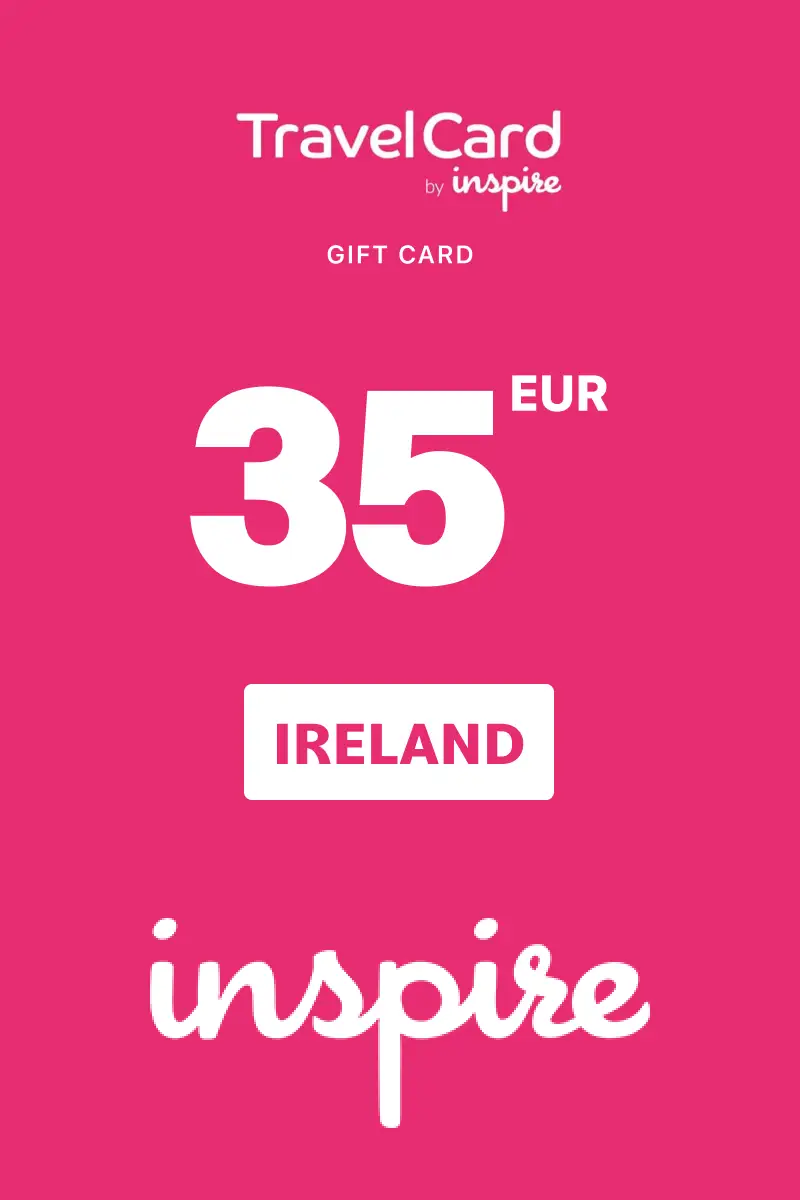 TravelCard by Inspire 35 EUR Gift Card (Ireland) - Digital Key
