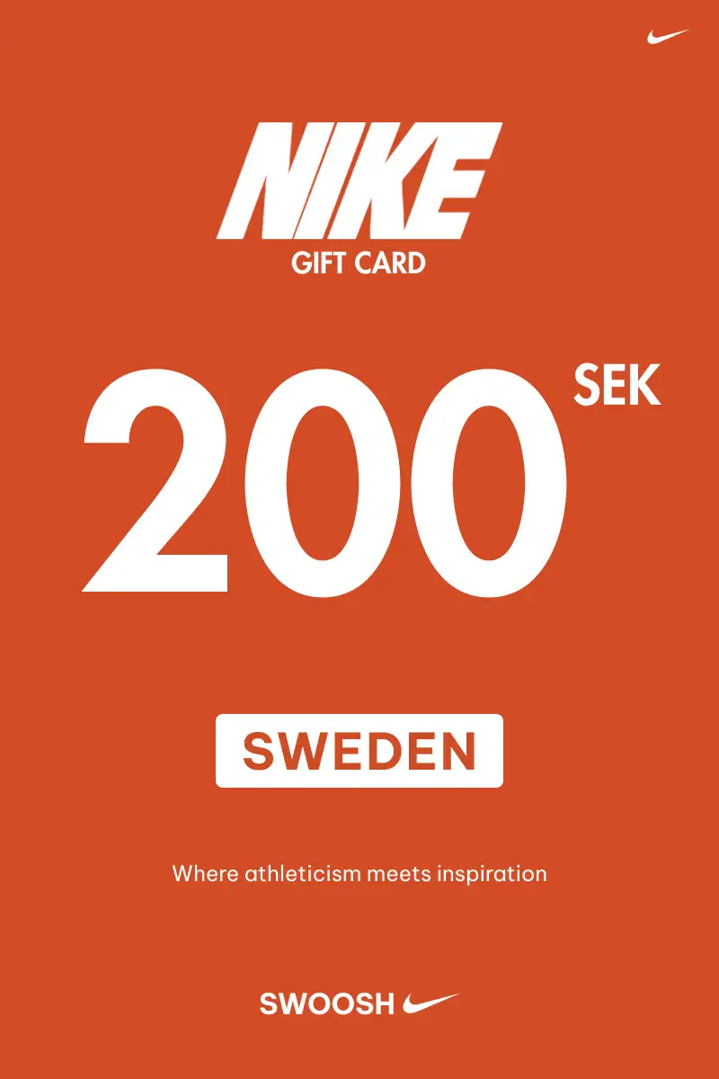 Nike 200 SEK Gift Card (Sweden) - Digital Key