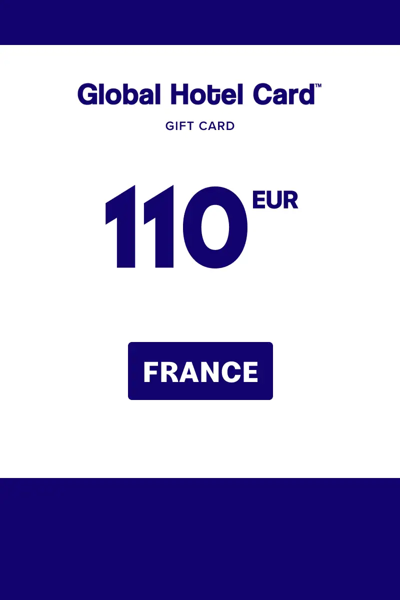 Global Hotel Card 110 EUR Gift Card (France) - Digital Key
