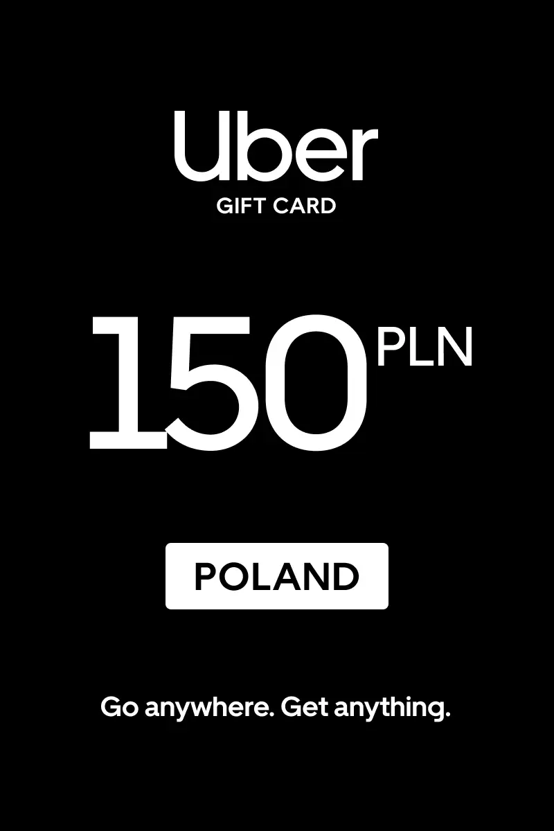 Uber 150 PLN Gift Card (Poland) - Digital Key