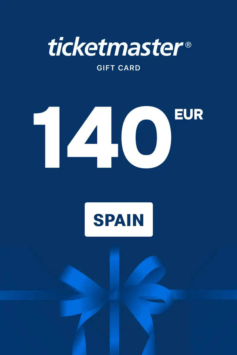 Ticketmaster 140 EUR Gift Card (Spain) - Digital Key