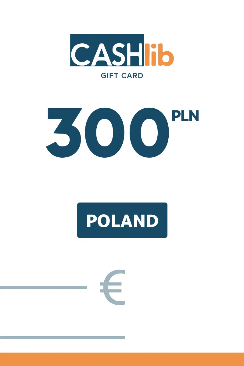 CASHlib 300 PLN Gift Card (Poland) - Digital Key