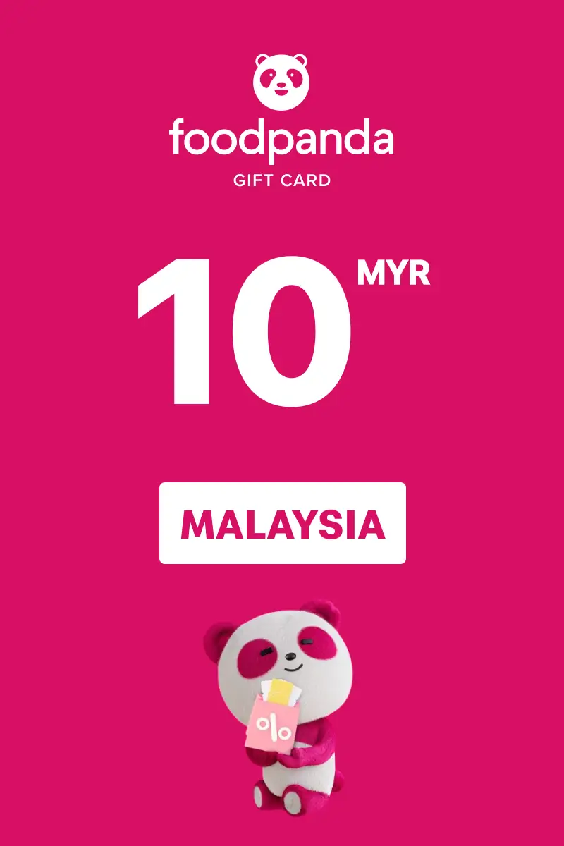 Foodpanda 10 MYR Gift Card (Malaysia) - Digital Key