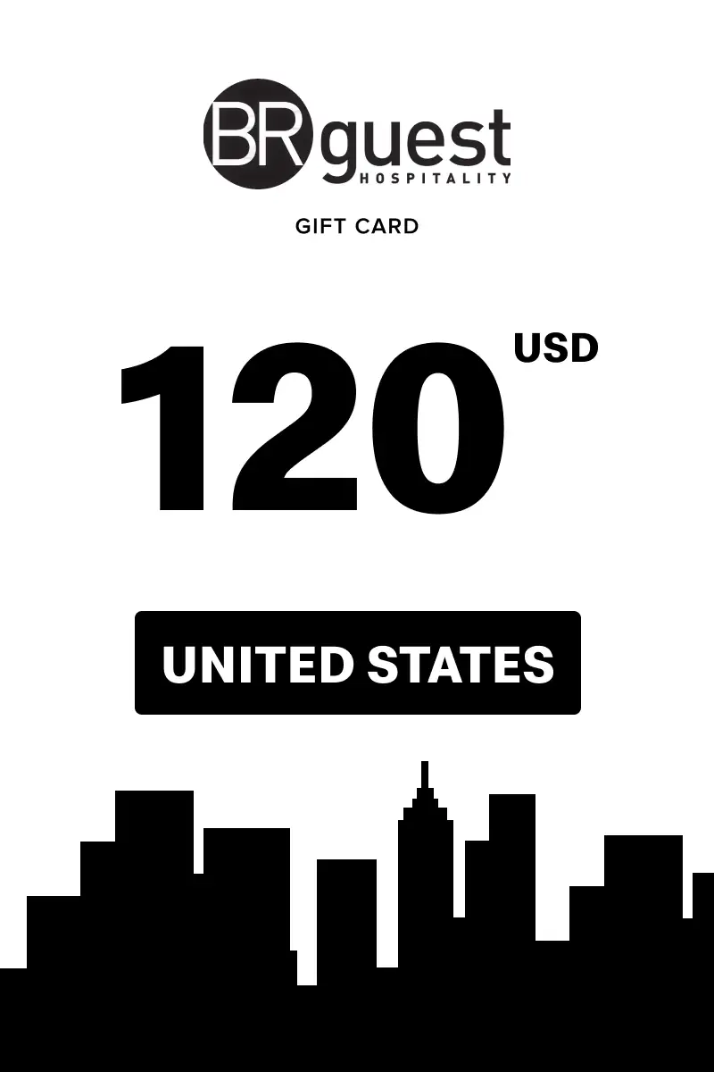 BR Guest Hospitality 120 USD Gift Card (United States) - Digital Key