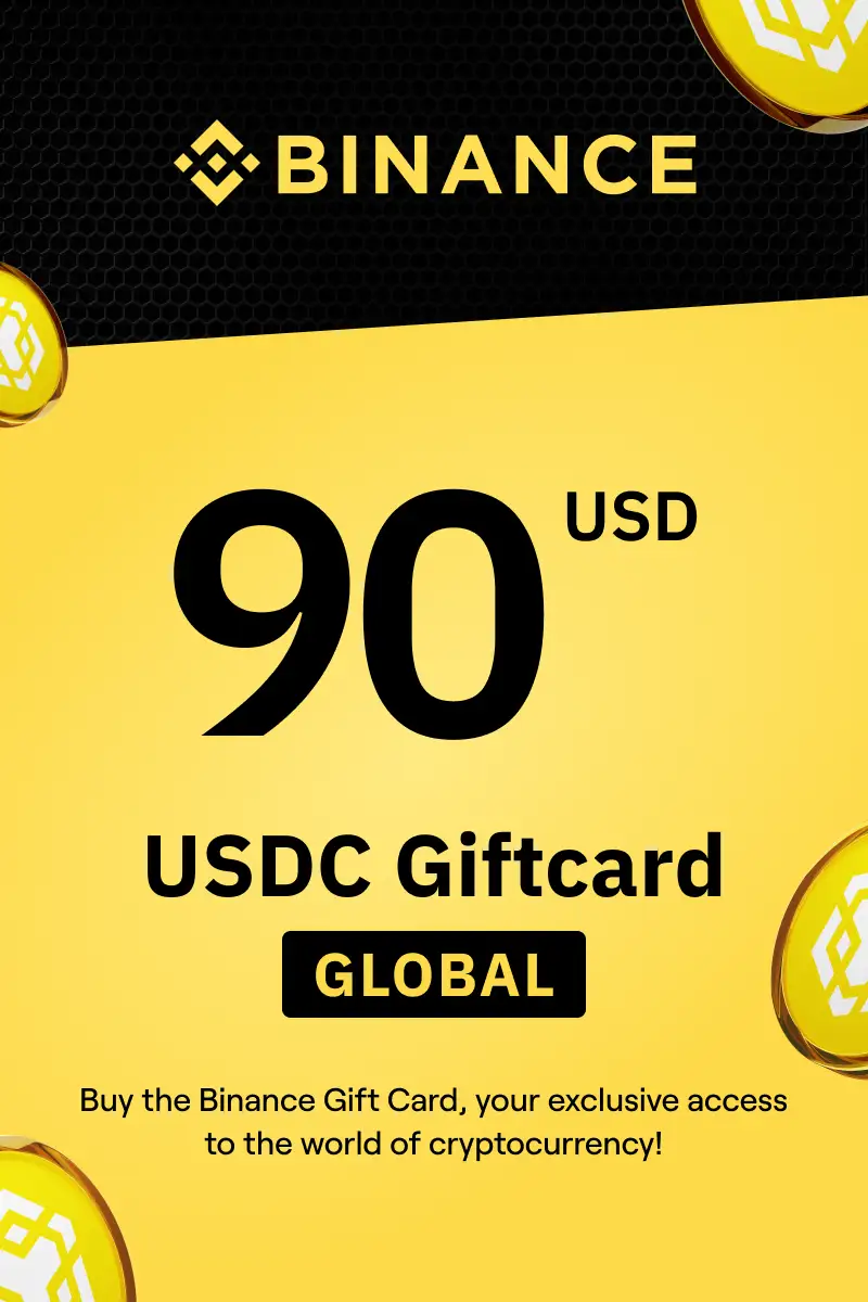 Binance (USDC) 90 USD Gift Card (Global) - Digital Key