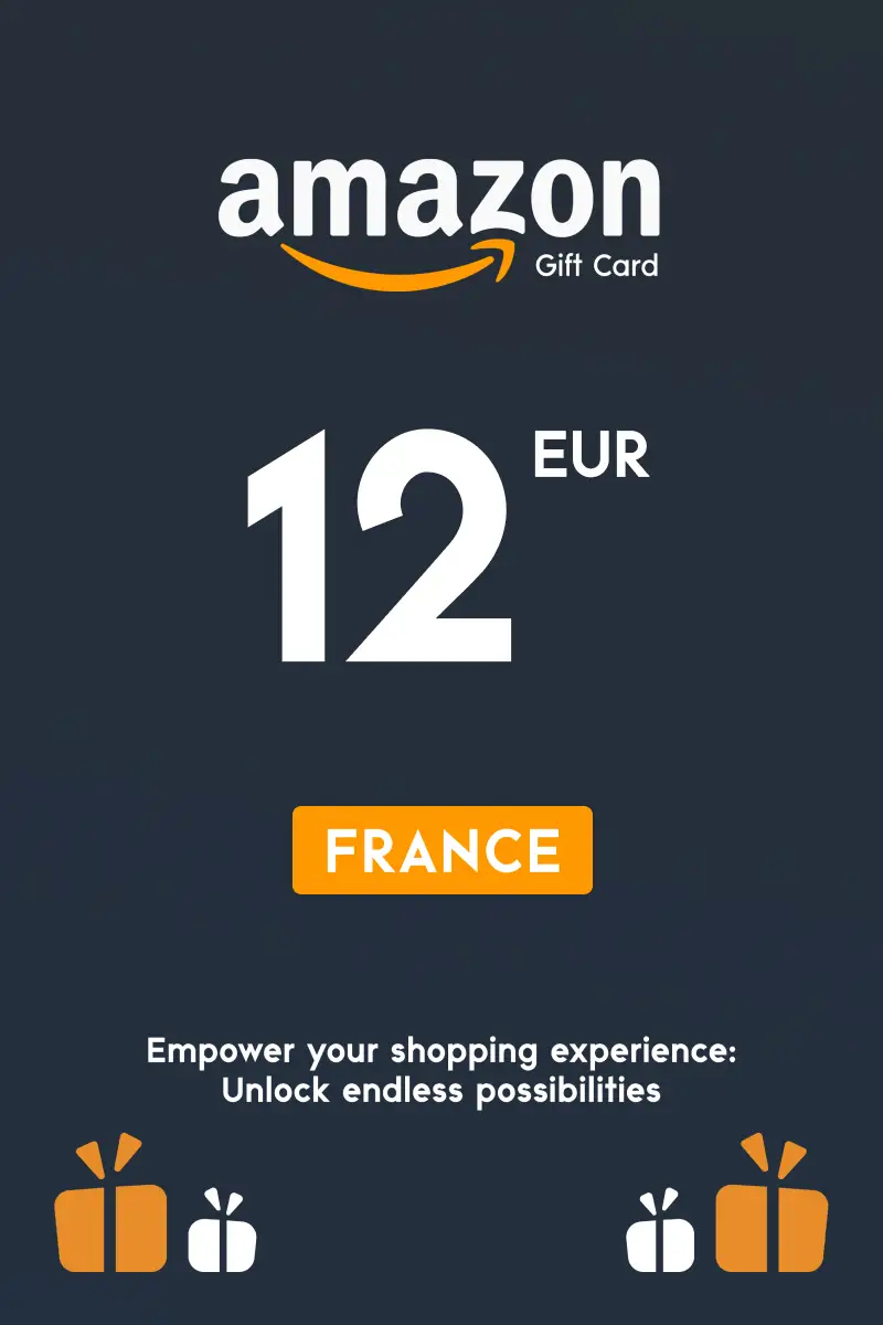 Amazon 12 EUR Gift Card (France) - Digital Key