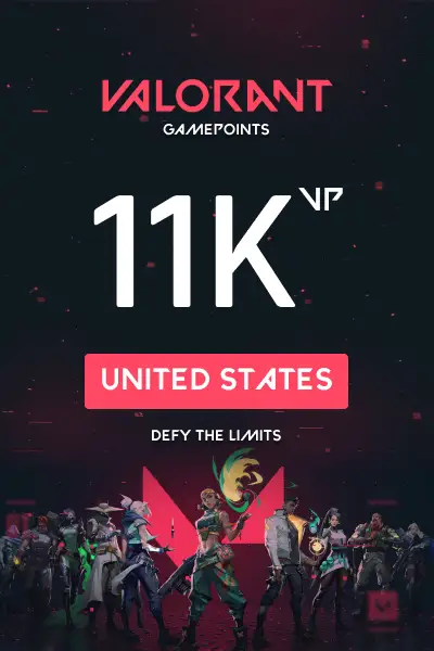 VALORANT 11000 Valorant Points (United States) - Digital Key
