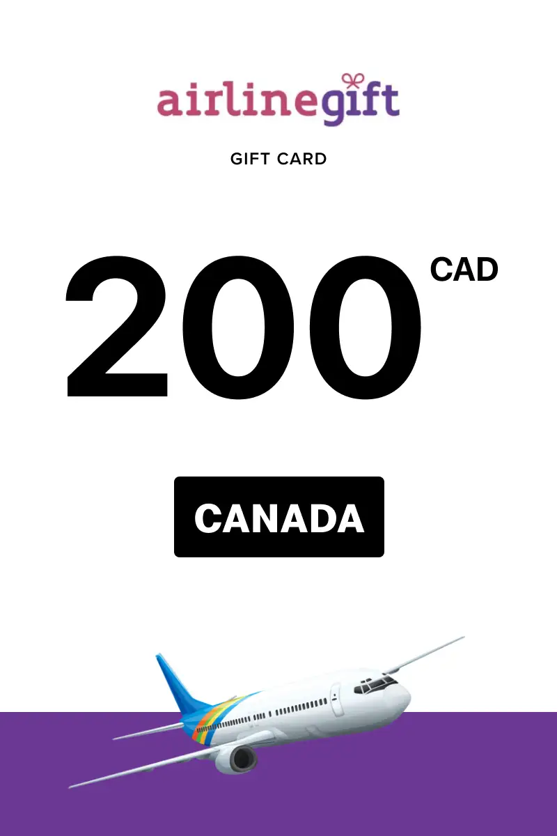Airline Gift 200 CAD Gift Card (Canada) - Digital Key