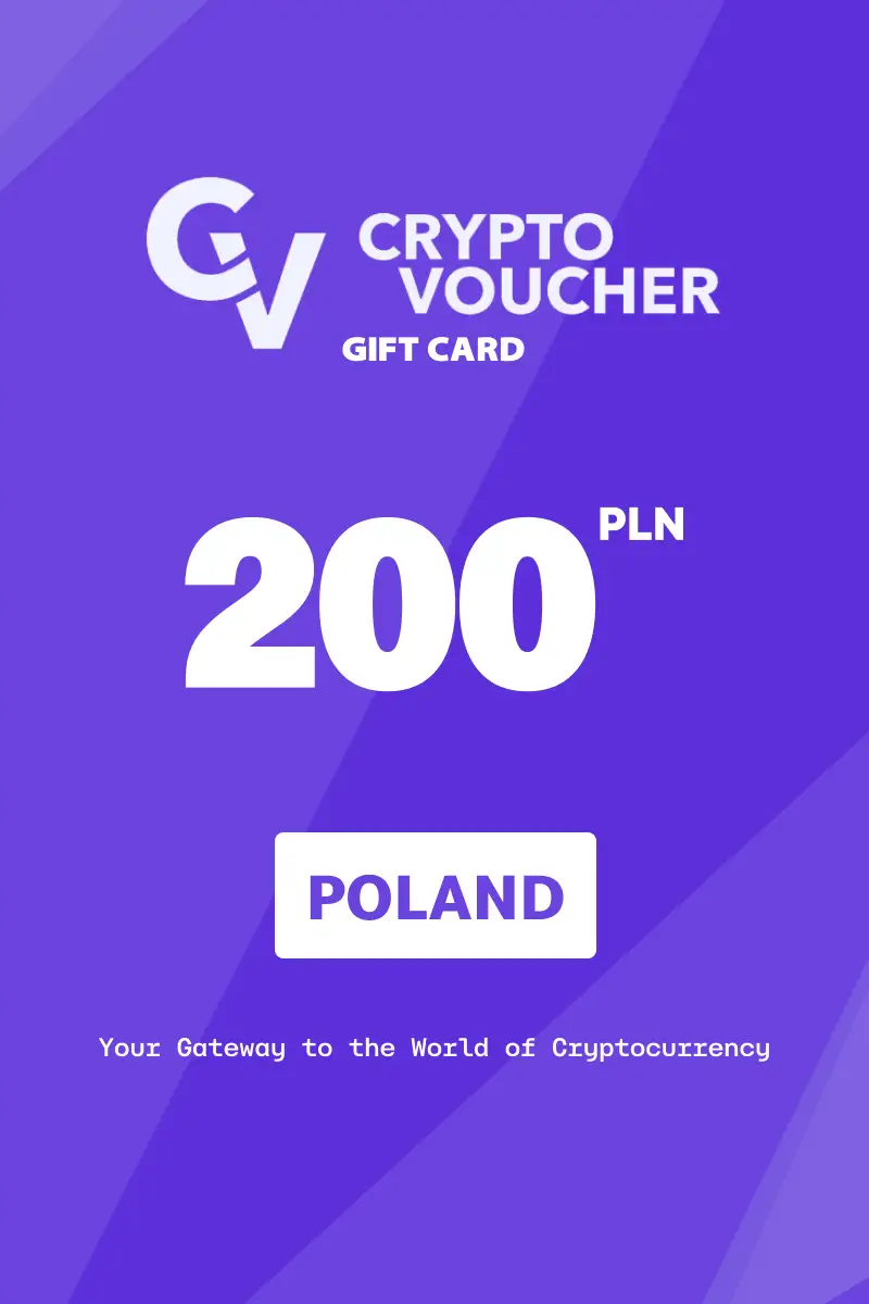 Crypto Voucher 200 PLN Gift Card (Poland) - Digital Key