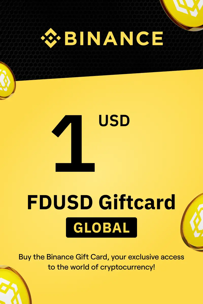 Binance (FDUSD) 1 USD Gift Card (Global) - Digital Key