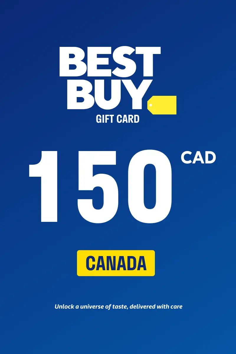 Best Buy 150 CAD Gift Card (Canada) - Digital Key