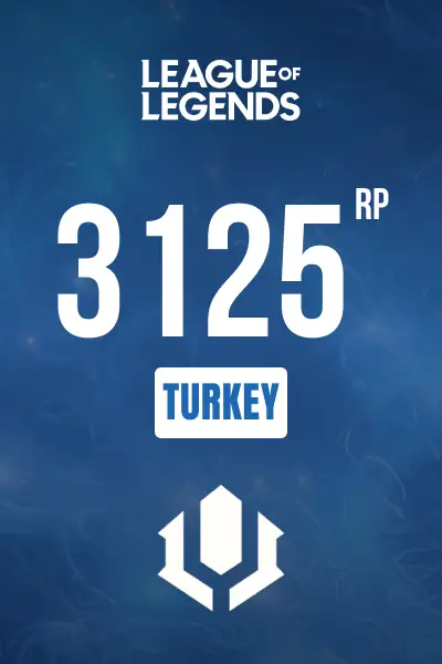 League of Legends 3125 RP (Turkey) - Digital Key
