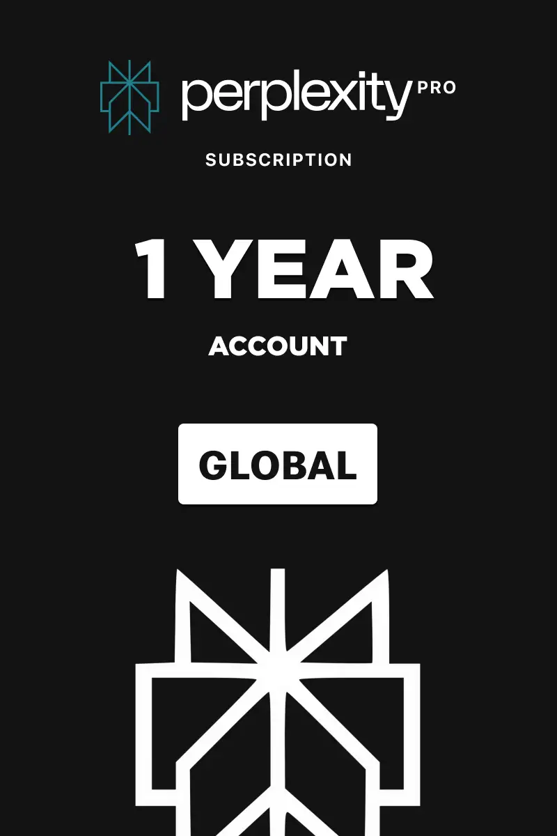 Perplexity Pro 1 Year Subscription (Global) - Perplexity Account