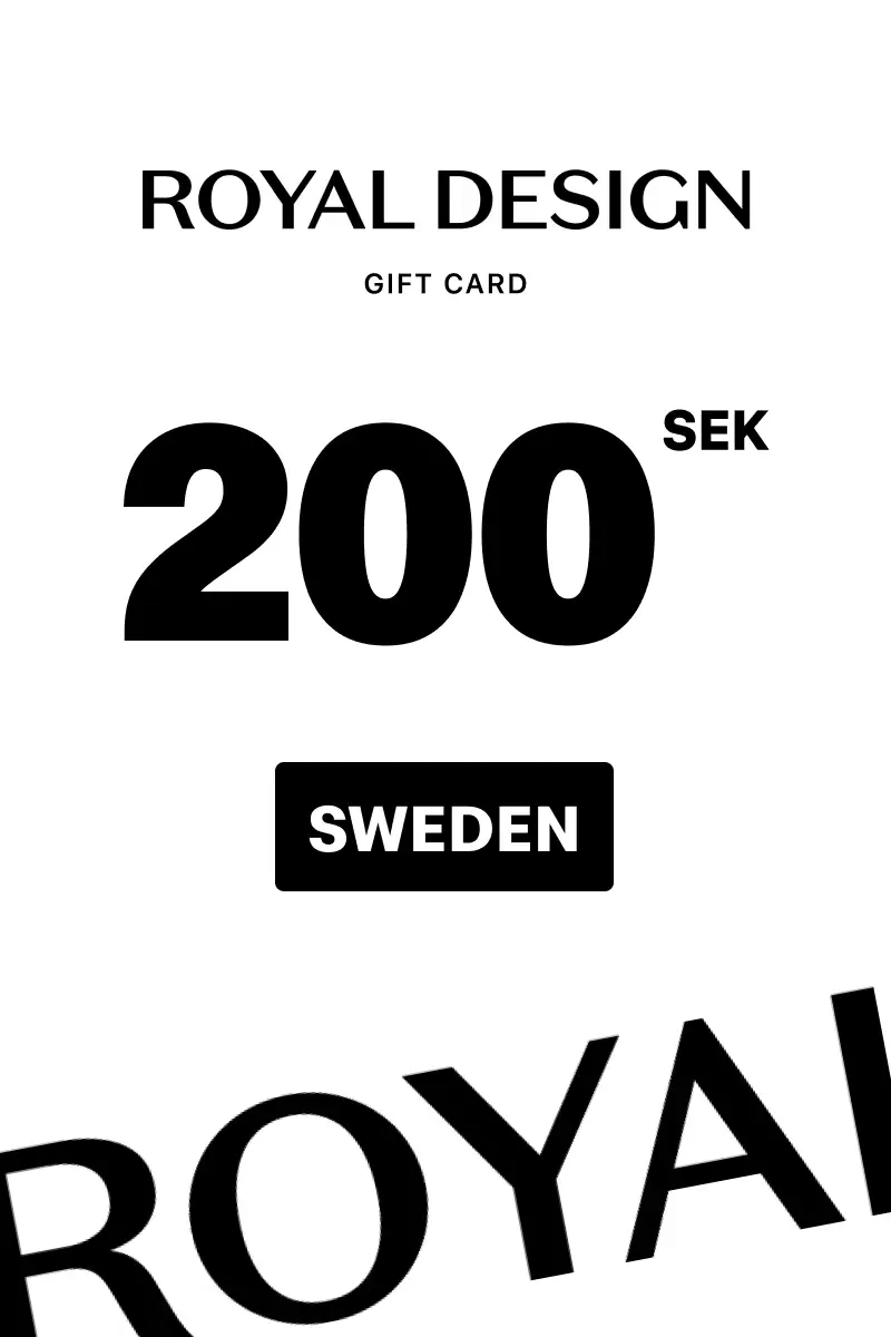 Royal Design 200 SEK Gift Card (Sweden) - Digital Key