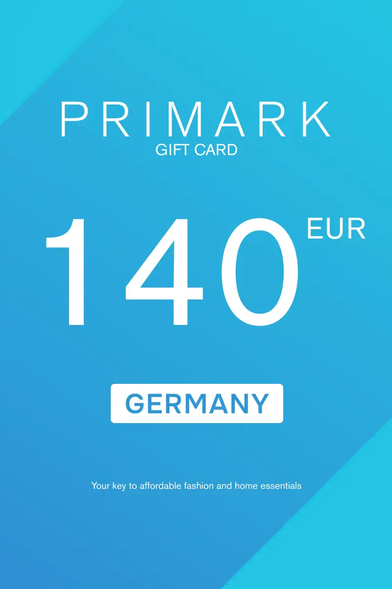 Primark 140 EUR Gift Card (Germany) - Digital Key