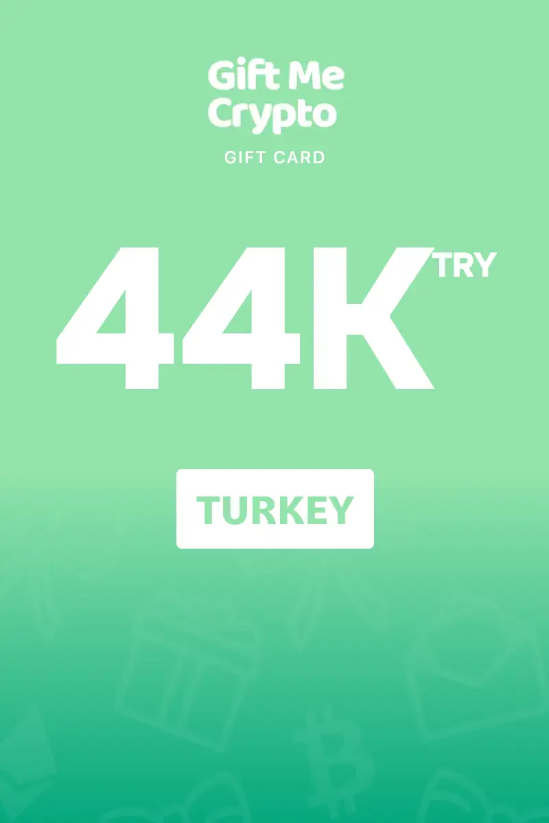 Gift Me Crypto 44000 TRY Gift Card (Turkey) - Digital Key