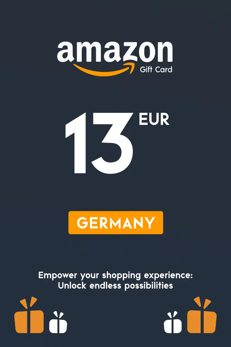 Amazon 13 EUR Gift Card (Germany) - Digital Key