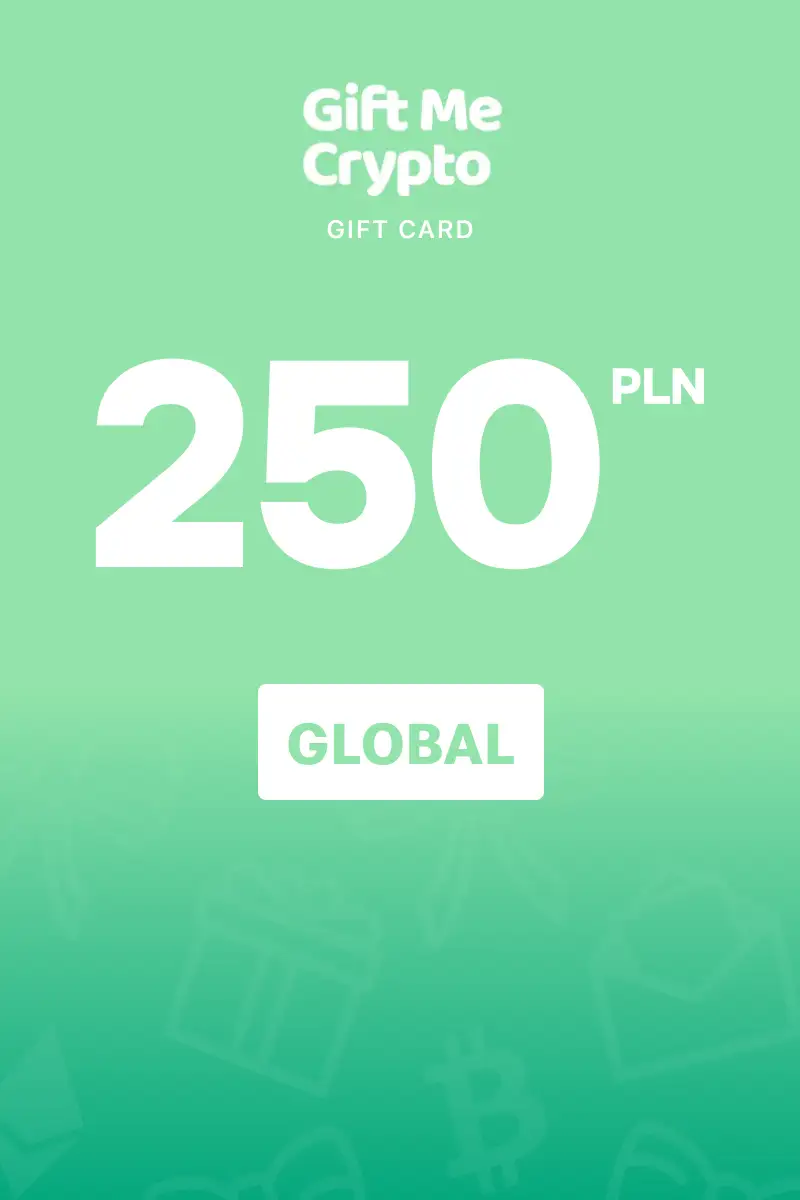 Gift Me Crypto 250 PLN Gift Card (Global) - Digital Key