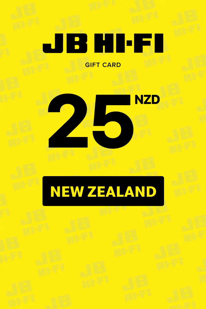 JB HI-FI 25 NZD Gift Card (New Zealand) - Digital Key