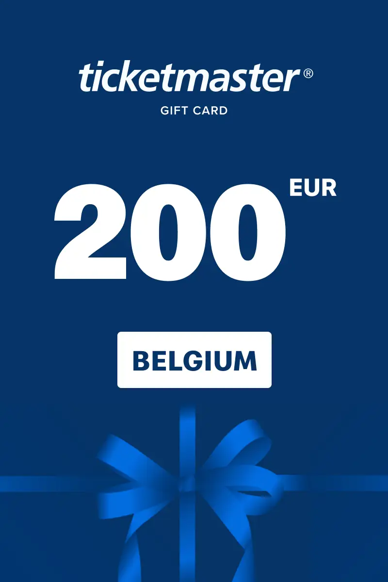 Ticketmaster 200 EUR Gift Card (Belgium) - Digital Key