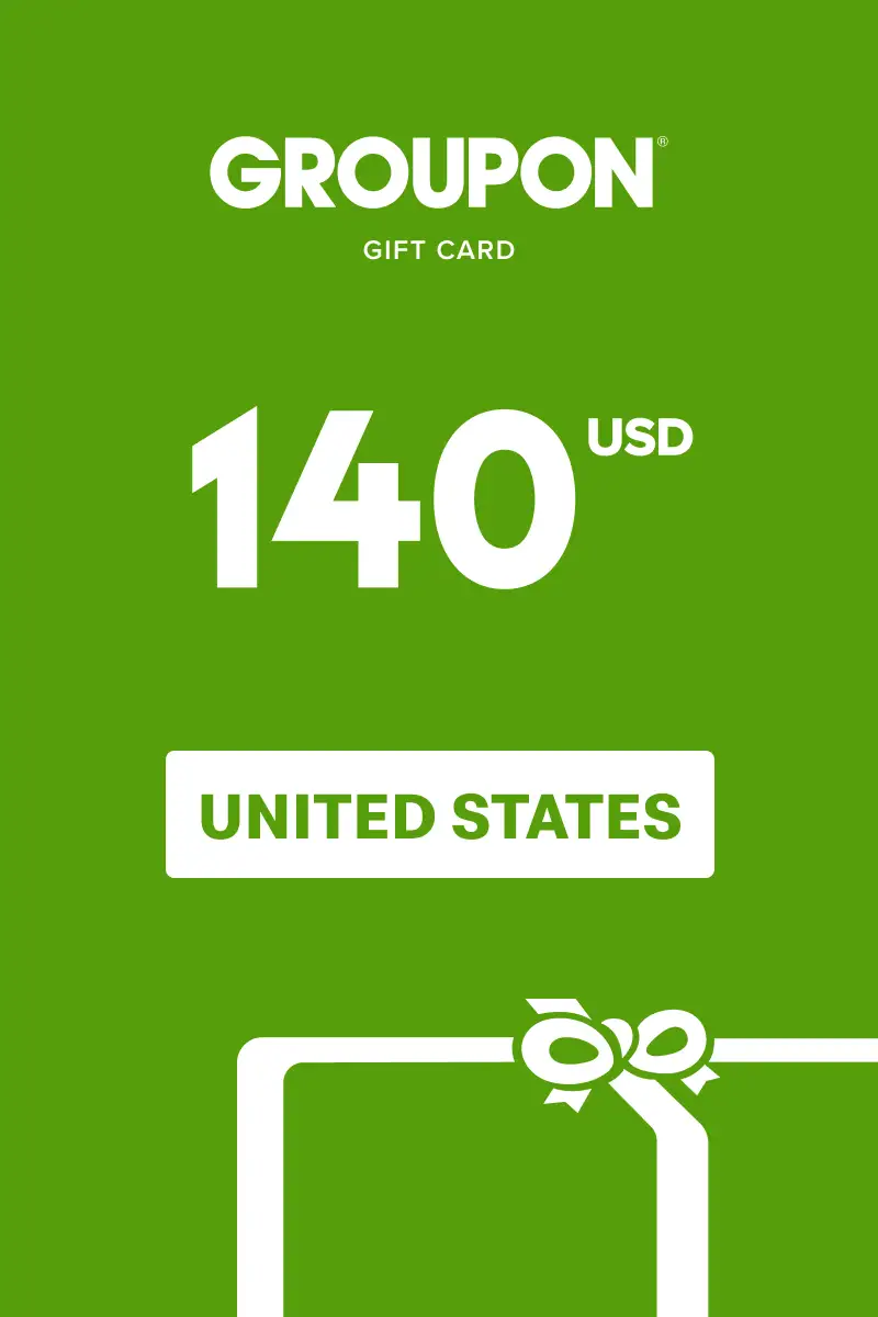 Groupon 140 USD Gift Card (United States) - Digital Key