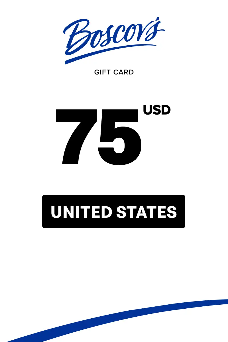 Boscov's 75 USD Gift Card (United States) - Digital Key