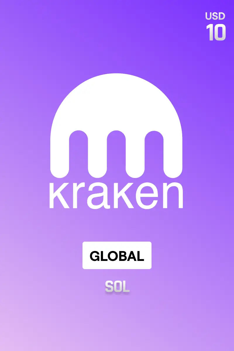 Rewarble Kraken (SOL) 10 USD Gift Card (Global) - Rewarble - Digital Key