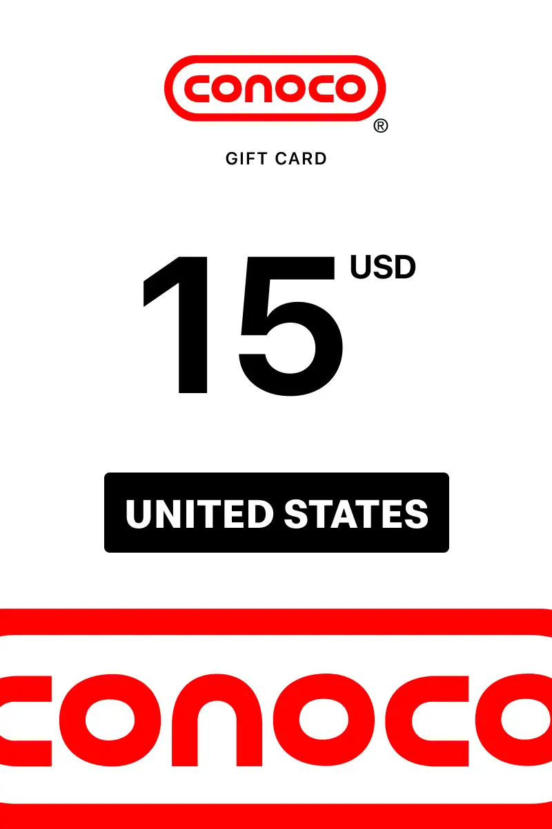Conoco 15 USD Gift Card (United States) - Digital Key
