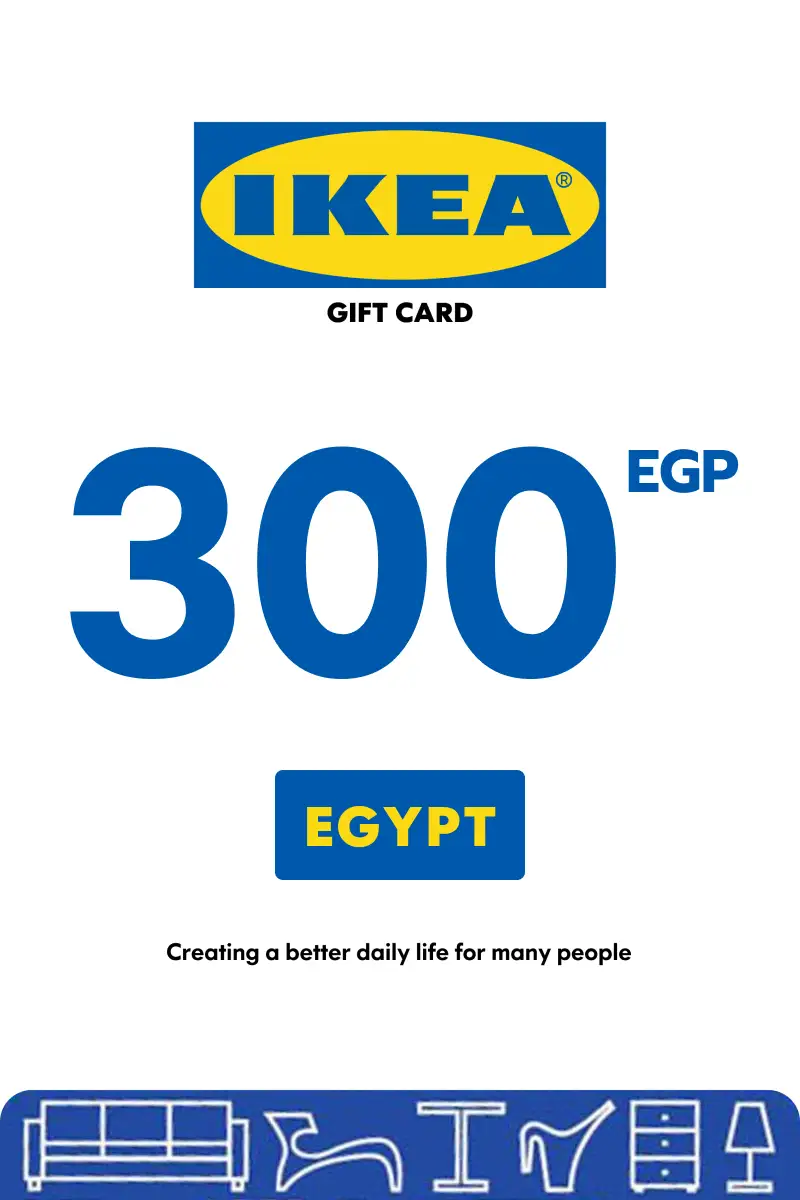 IKEA 300 EGP Gift Card (Egypt) - Digital Key