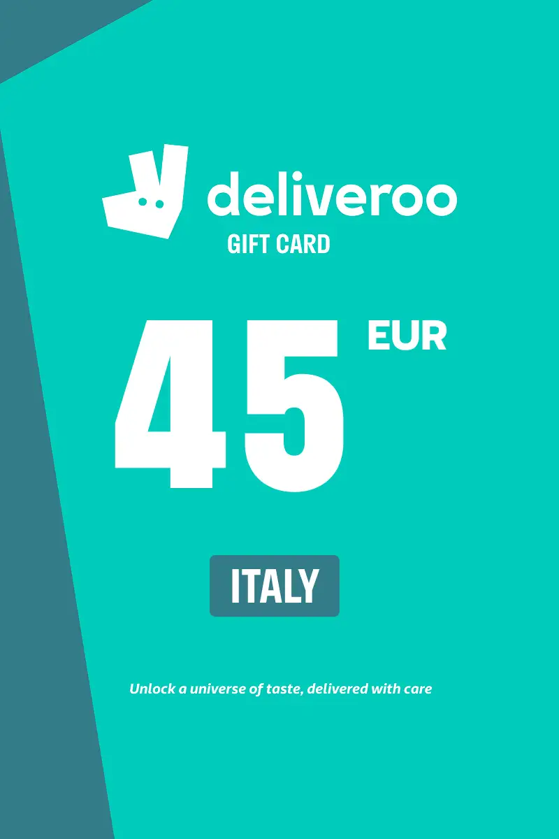 Deliveroo 45 EUR Gift Card (Italy) - Digital Key