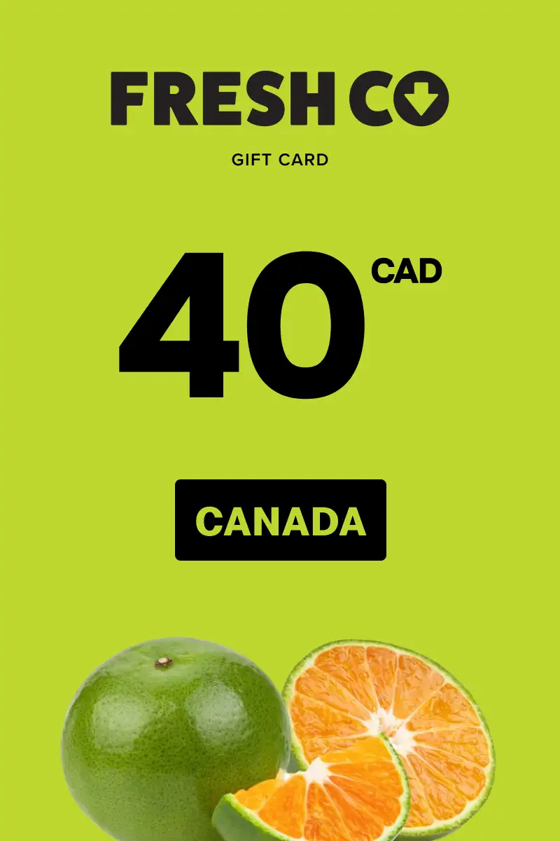 FreshCo 40 CAD Gift Card (Canada) - Digital Key