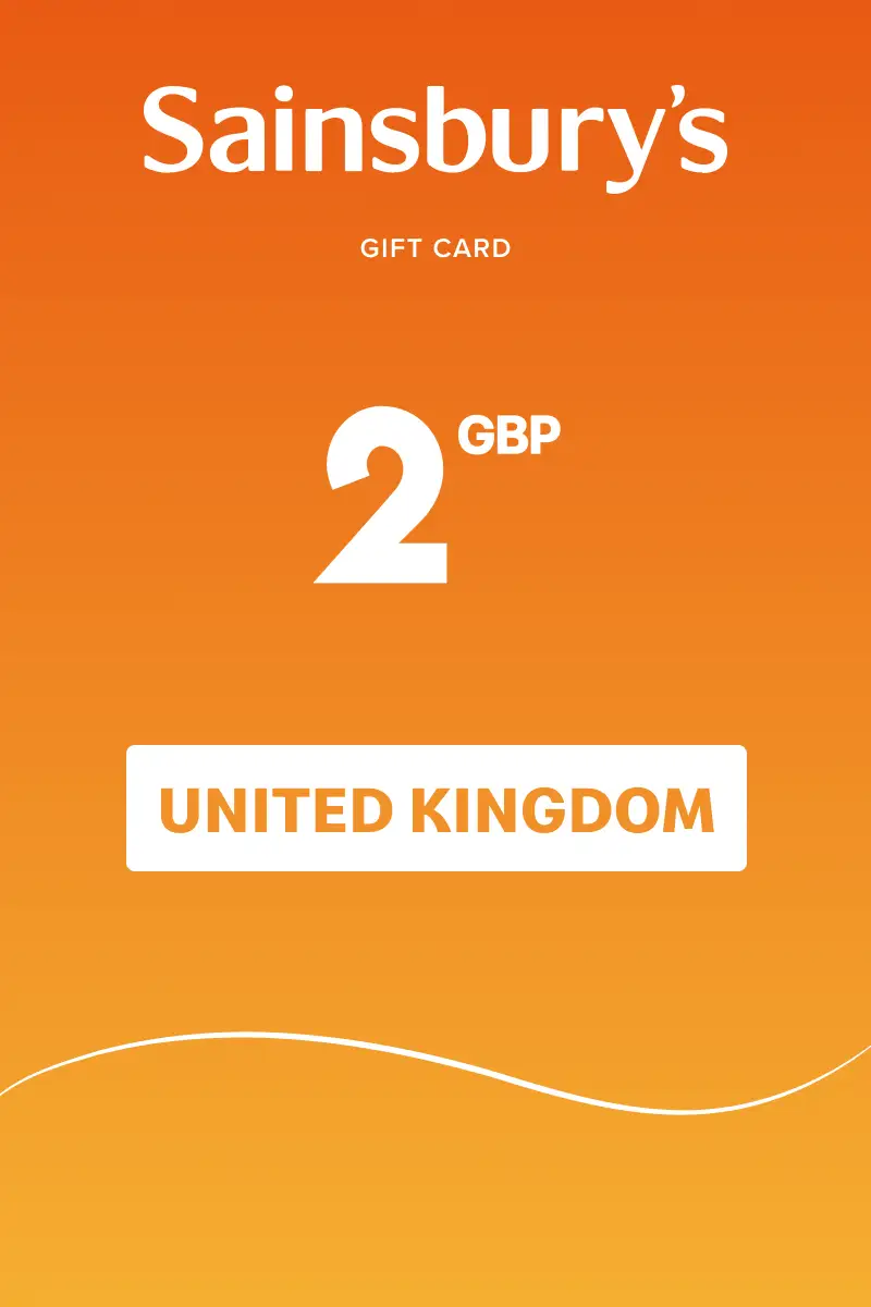 Sainsbury's 2 GBP Gift Card (United Kingdom) - Digital Key