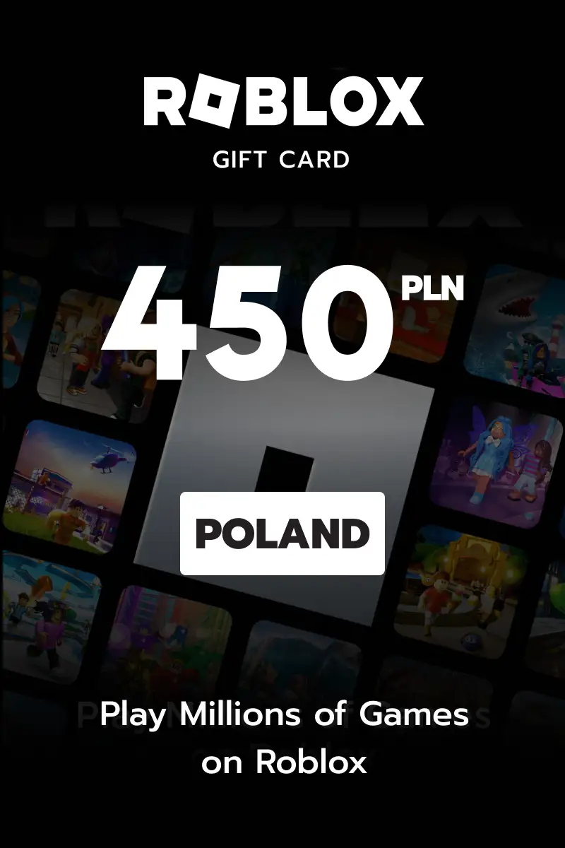 Roblox 450 PLN Gift Card (Poland) - Digital Key