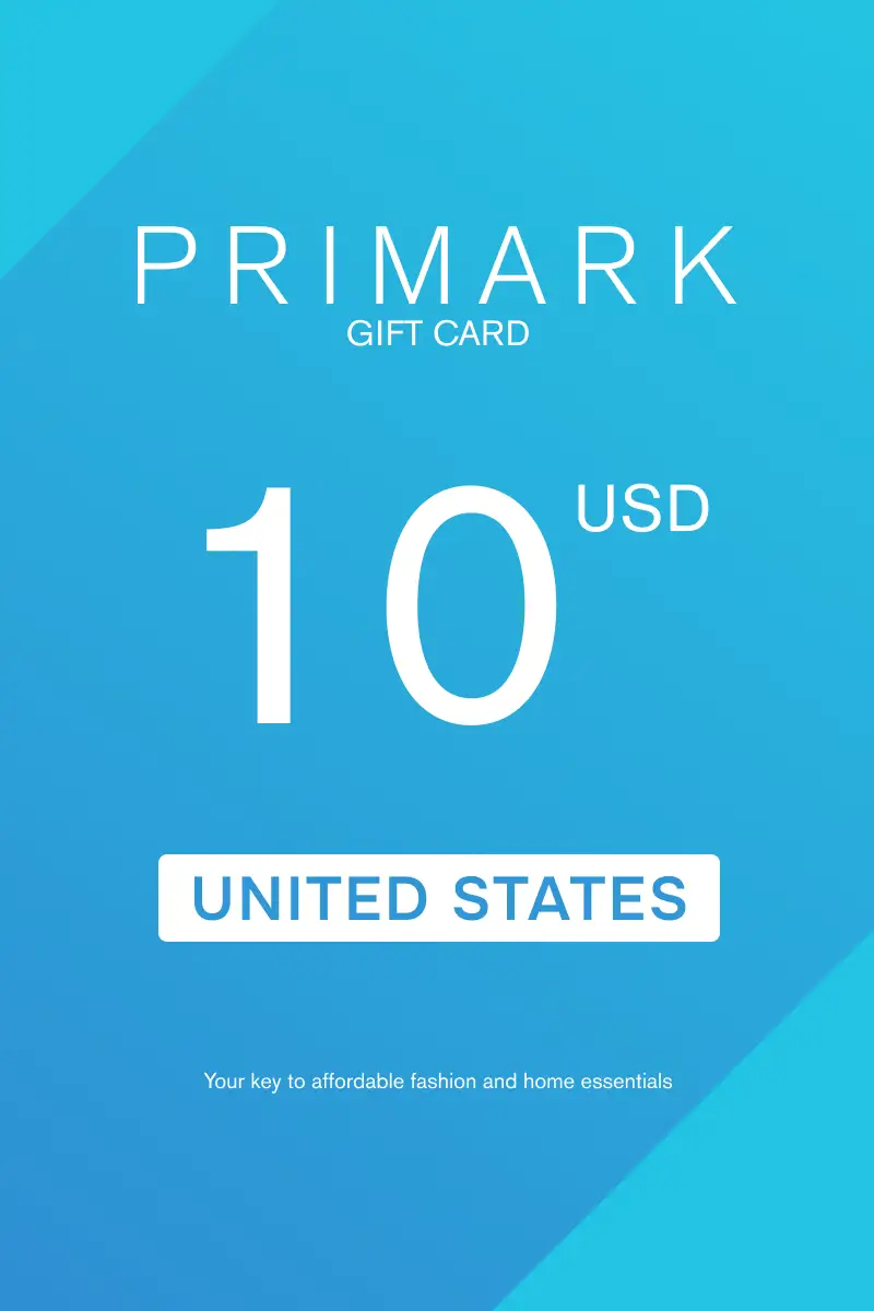 Primark 10 USD Gift Card (United States) - Digital Key