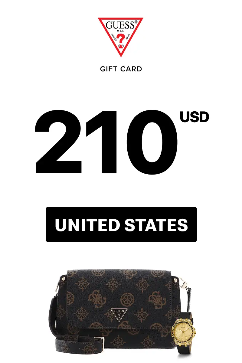 Guess 210 USD Gift Card (United States) - Digital Key