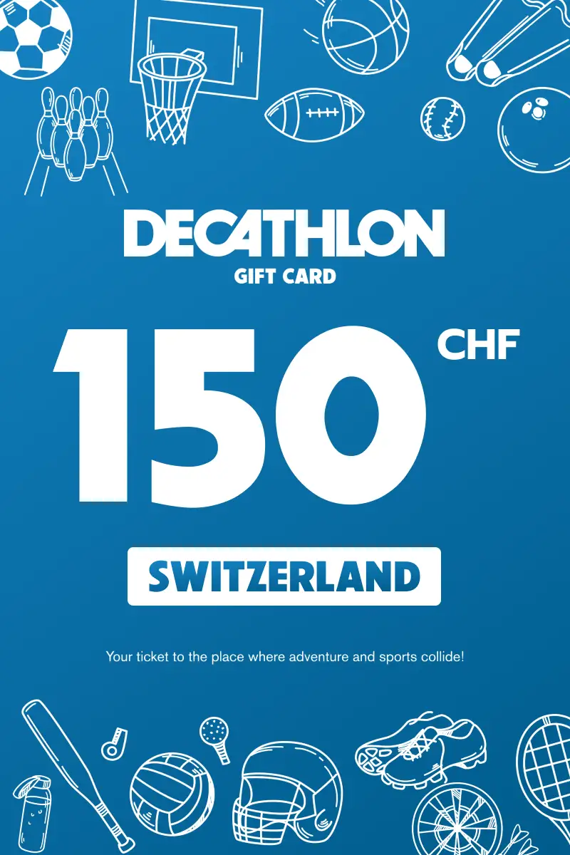 Decathlon 150 CHF Gift Card (Switzerland) - Digital Key