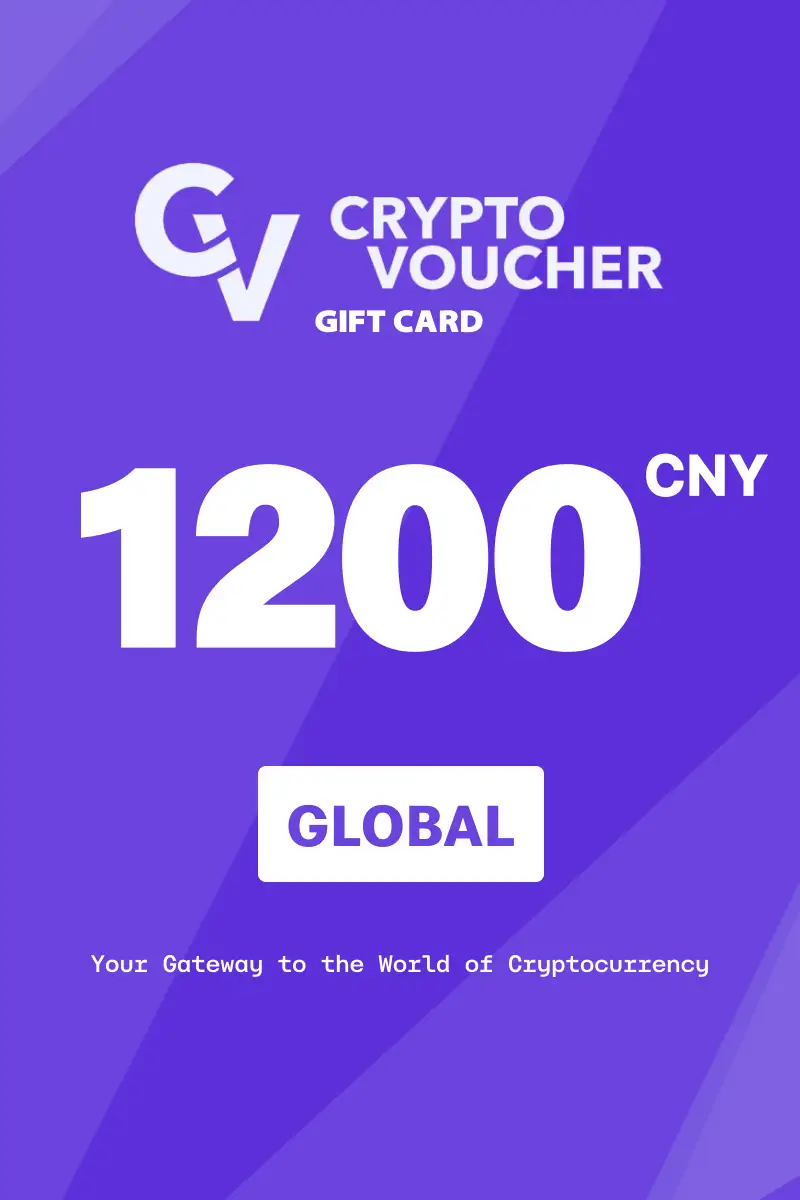 Crypto Voucher 1200 CNY Gift Card (Global) - Digital Key