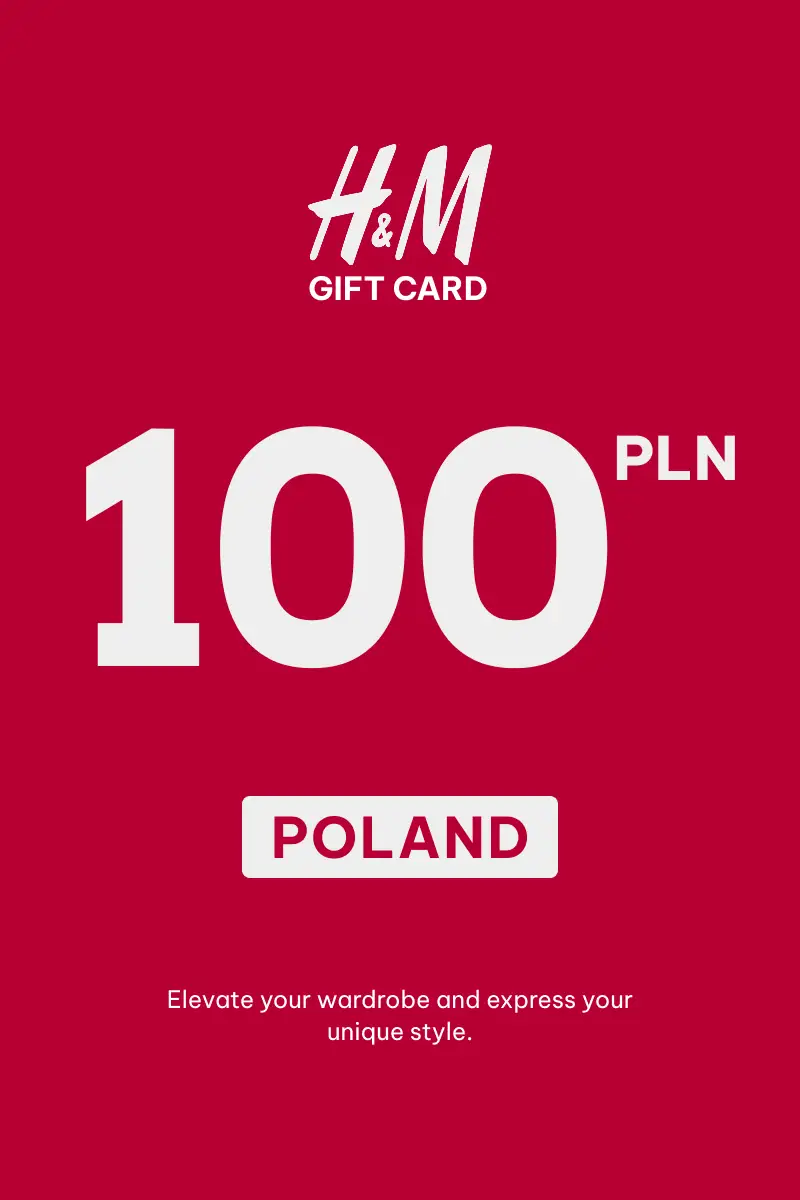 HandM 100 PLN Gift Card (Poland) - Digital Key