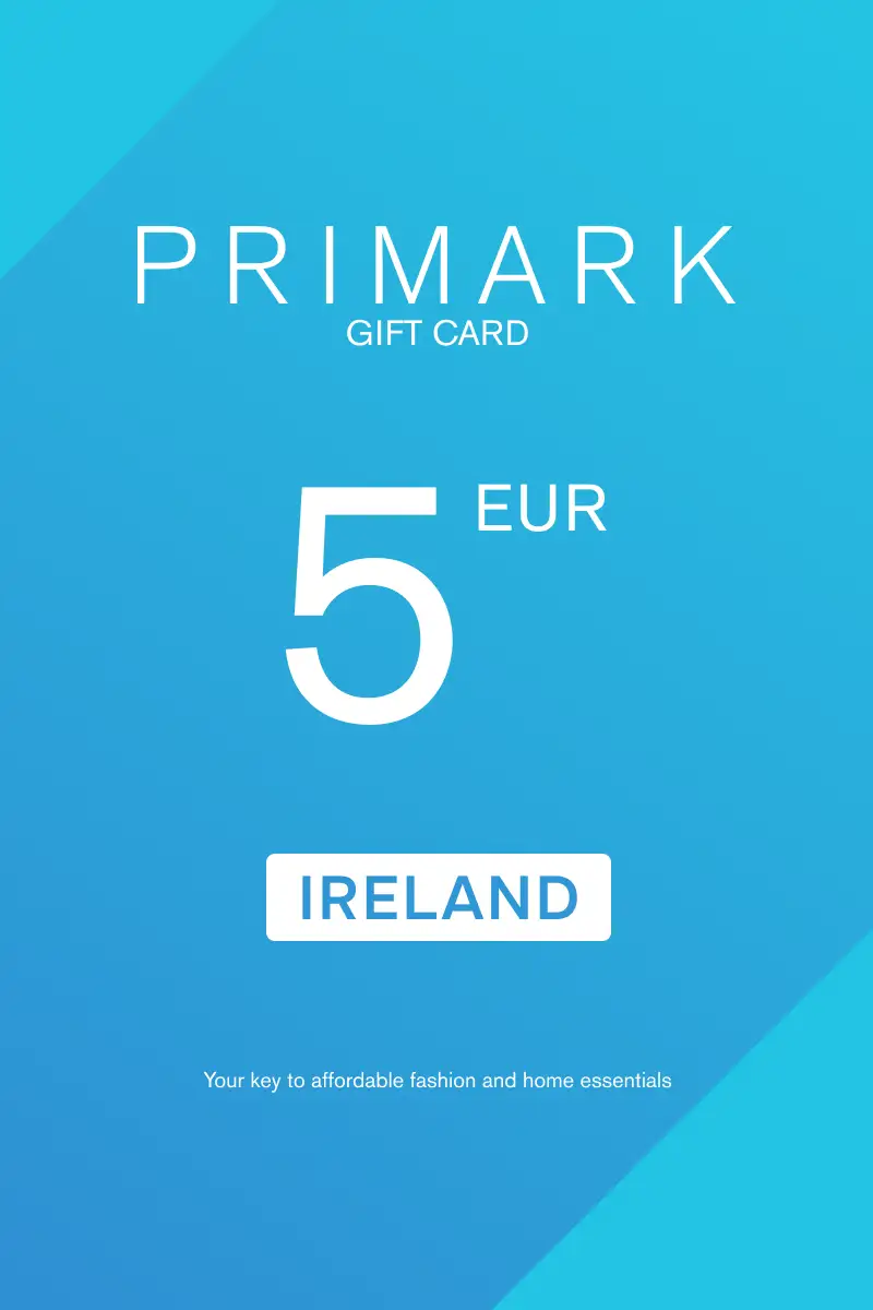 Primark 5 EUR Gift Card (Ireland) - Digital Key