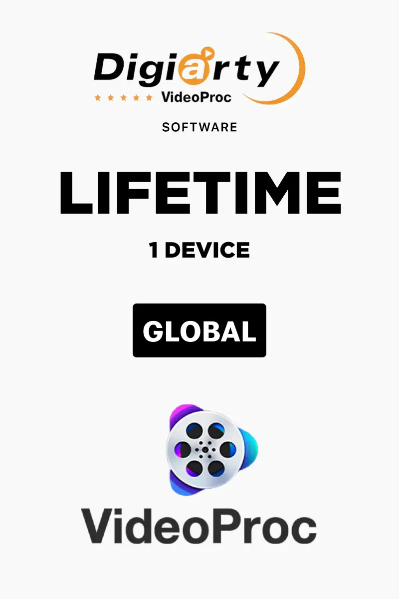 VideoProc Converter (Global) (PC) 1 Device Lifetime - Digital Key