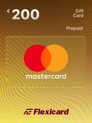 MasterCard Prepaid Gift Card 200 EUR Flexicard (Global) - Digital Key