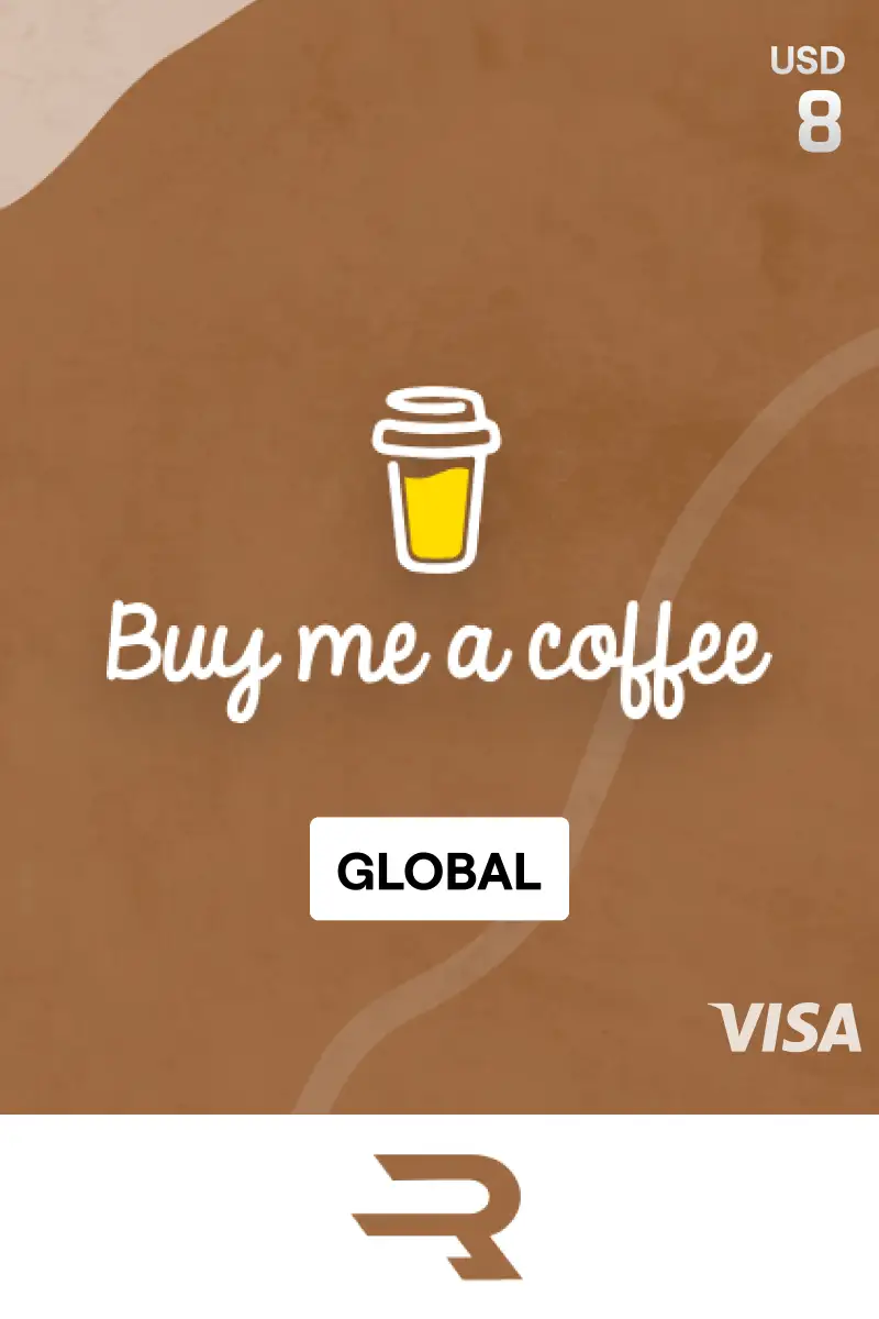 Rewarble Buy me a coffee 8 USD Gift Card (Global) - Rewarble - Digital Key