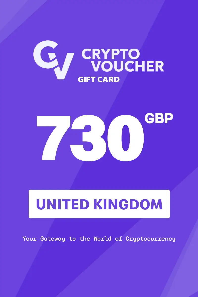 Crypto Voucher (ETH) 730 GBP Gift Card (United Kingdom) - Digital Key