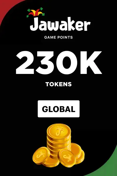 Jawaker 230000 Tokens (Global) - Digital Key